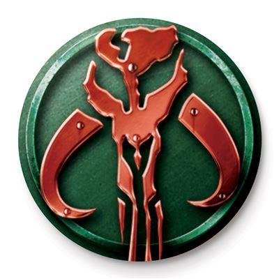 STAR WARS - Mandalorian Symbol - Button Badge 25mm