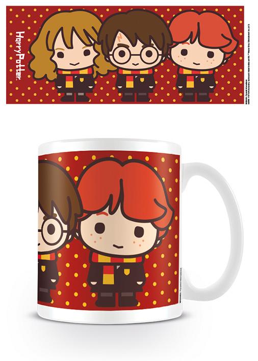 HARRY POTTER - Mug - 300 ml - Kawaii Harry Ron Hermione