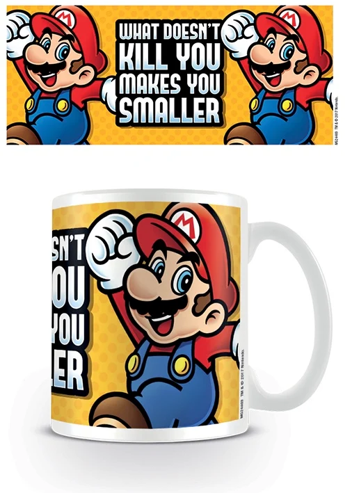 NINTENDO - Mug - 300 ml - Super Mario Makes You Smaller