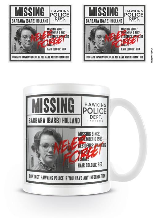 STRANGER THINGS - Mug - 315 ml - Missing Barb