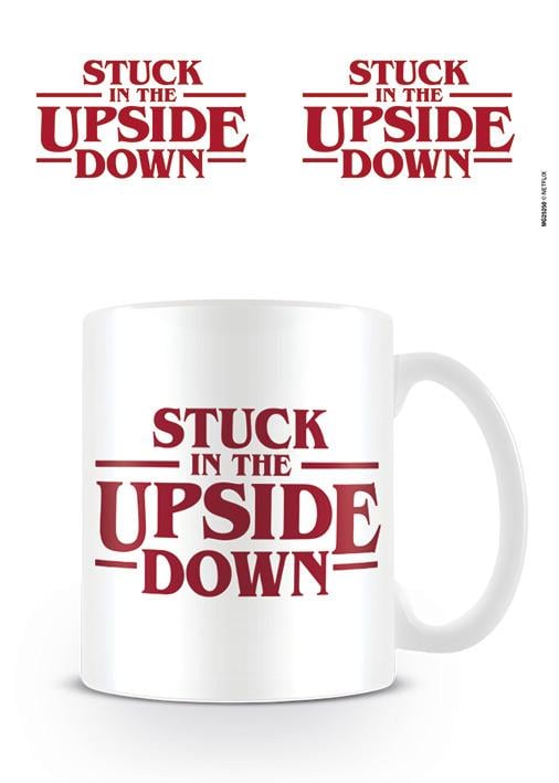 STRANGER THINGS - Mug - 315 ml - Stuck In The Upside Down