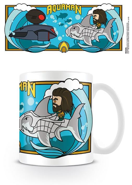 AQUAMAN - Mug - 10oz - Under Water Clash