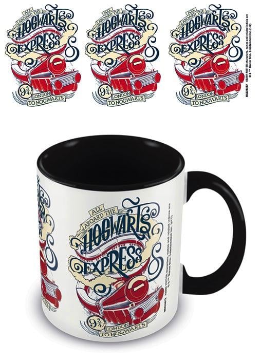 HARRY POTTER - Colored Inner Mug - Hogwarts Express Black