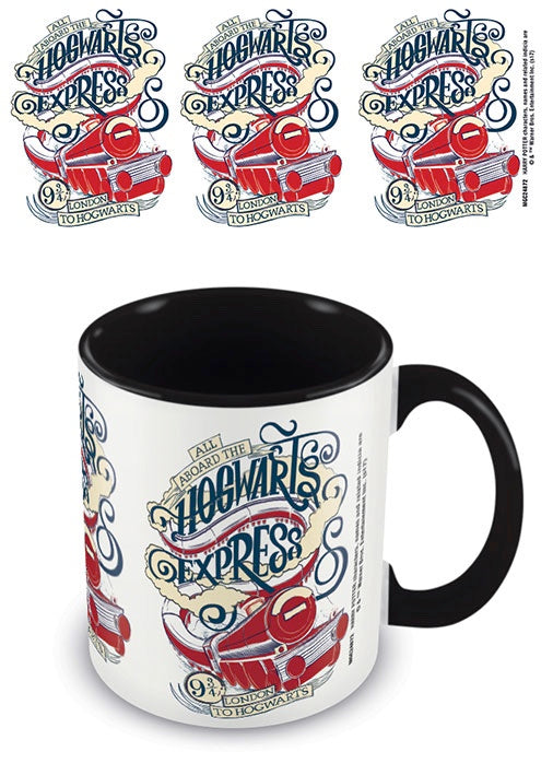 HARRY POTTER - Colored Inner Mug - Hogwarts Express Black