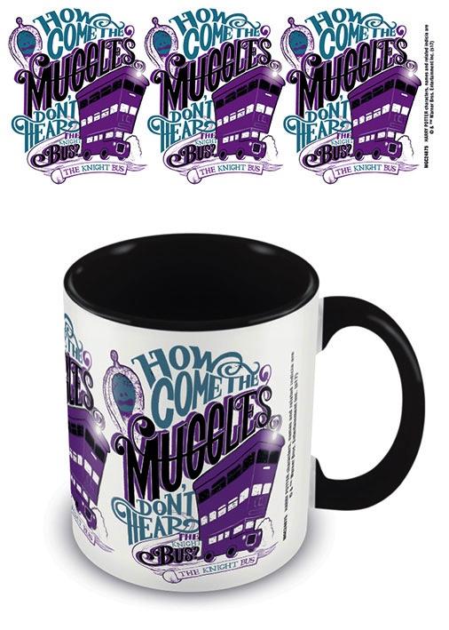 HARRY POTTER - Colored Inner Mug - Knight Bus Black