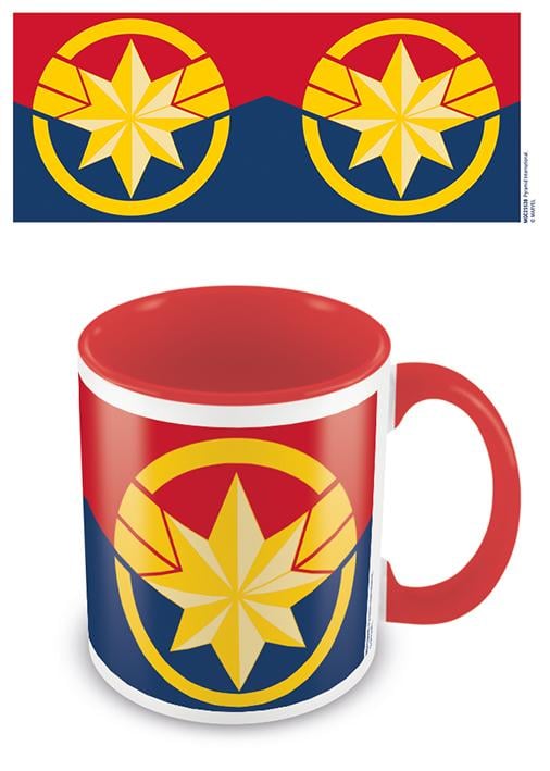 MARVEL - Colored Inner Mug - Captain Marvel