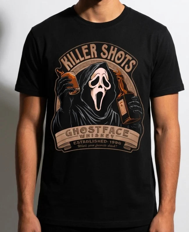 SCREAM - Ghostface Whiskey - T-Shirt (XL)