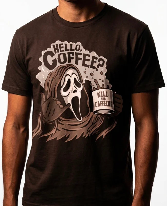 SCREAM - Hello Coffee? - T-Shirt (L)