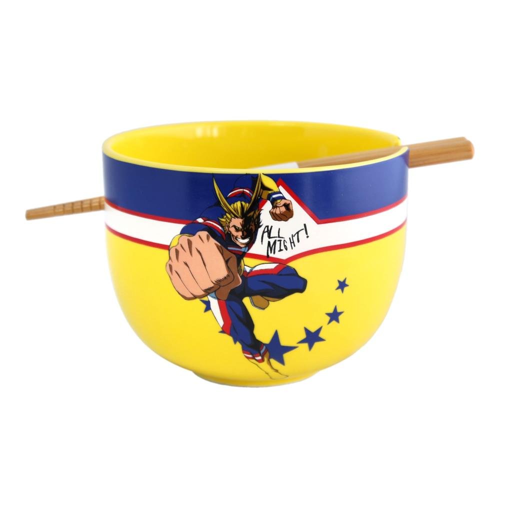 MY HERO ACADEMIA - Ramen Bowl with Chopstick 414ml - All Might