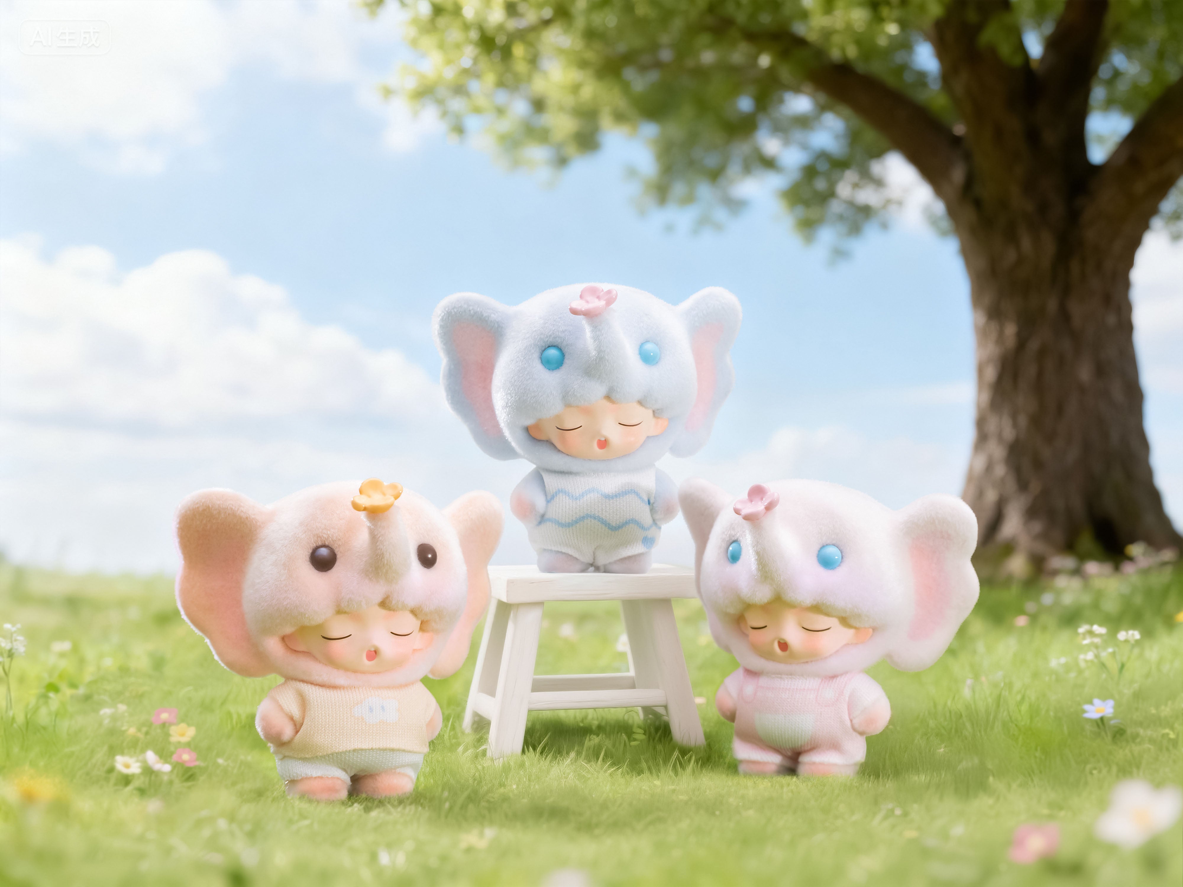 JOTOYS - Yumo Cute pet family Mini series BLIND BOX (15pcs) - 5cm