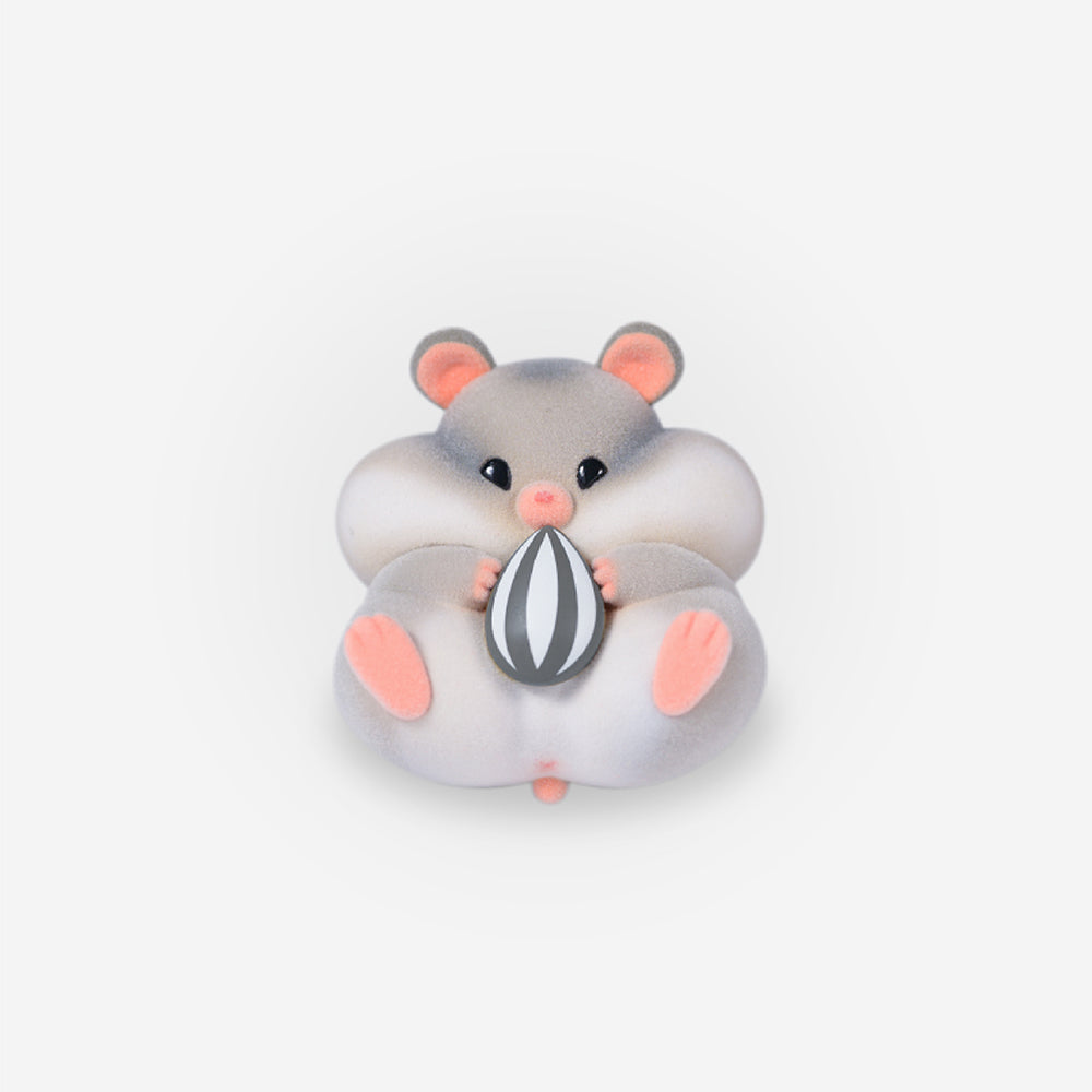 FLOCKING RICH HAMSTER - Hamster's Daily life - 4-7cm (Assort 6 Pcs)