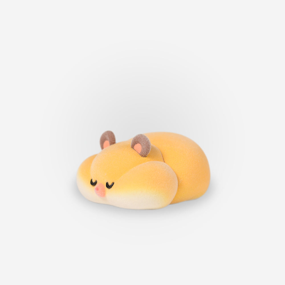 FLOCKING RICH HAMSTER - Hamster's Daily life - 4-7cm (Assort 6 Pcs)
