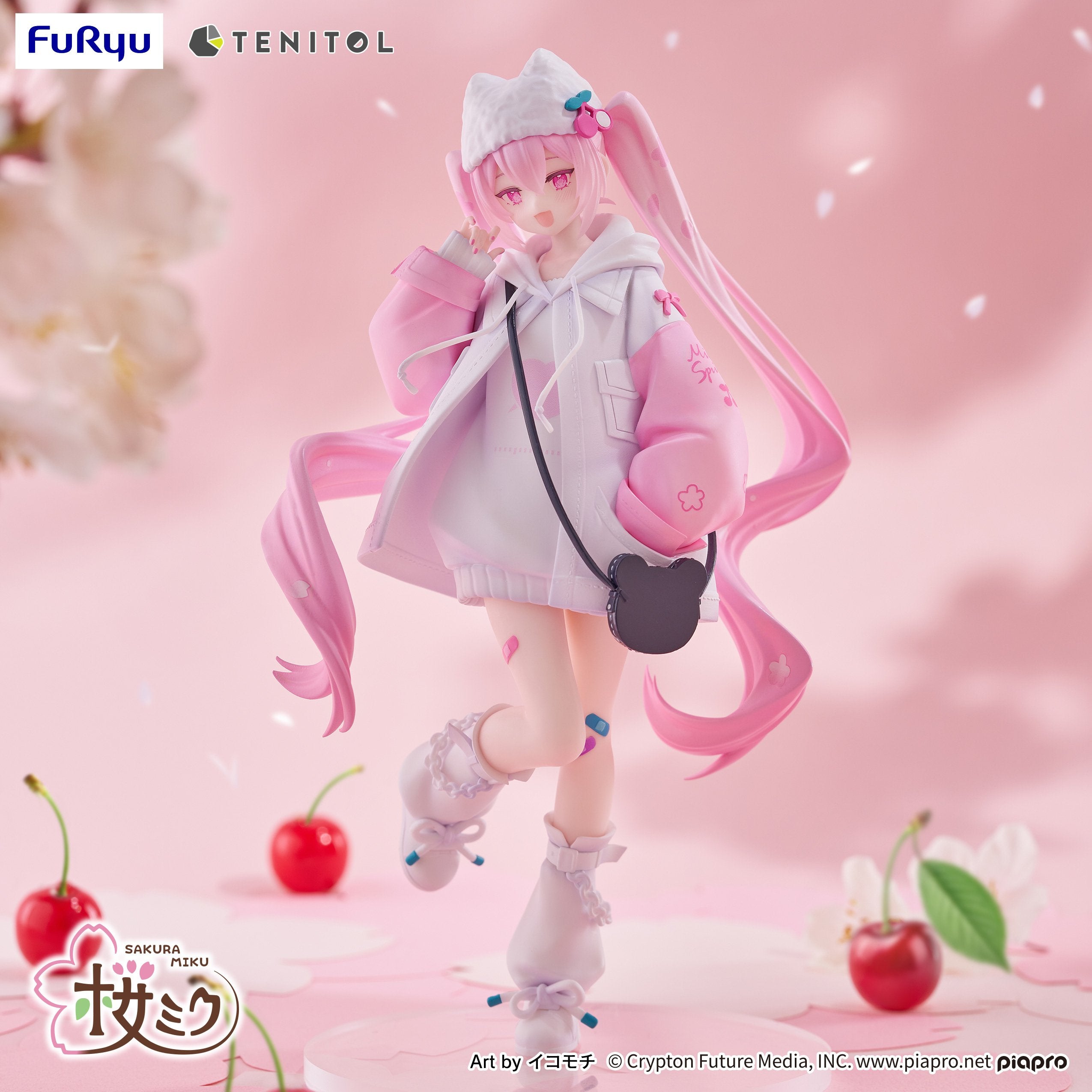 HATSUNE MIKU - Sakura Miku - Statue Tenitol 19cm