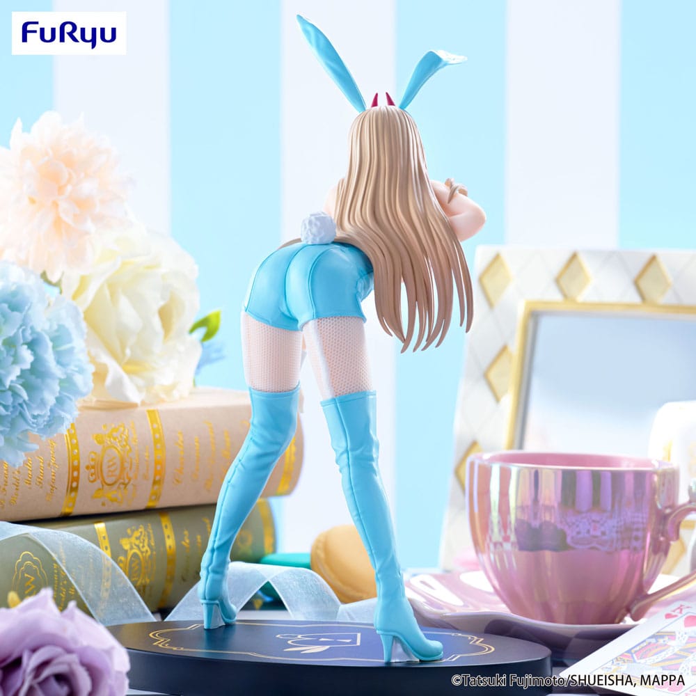 CHAINSAW MAN - BiCute Bunnies Power Light Blue - Statue 25cm