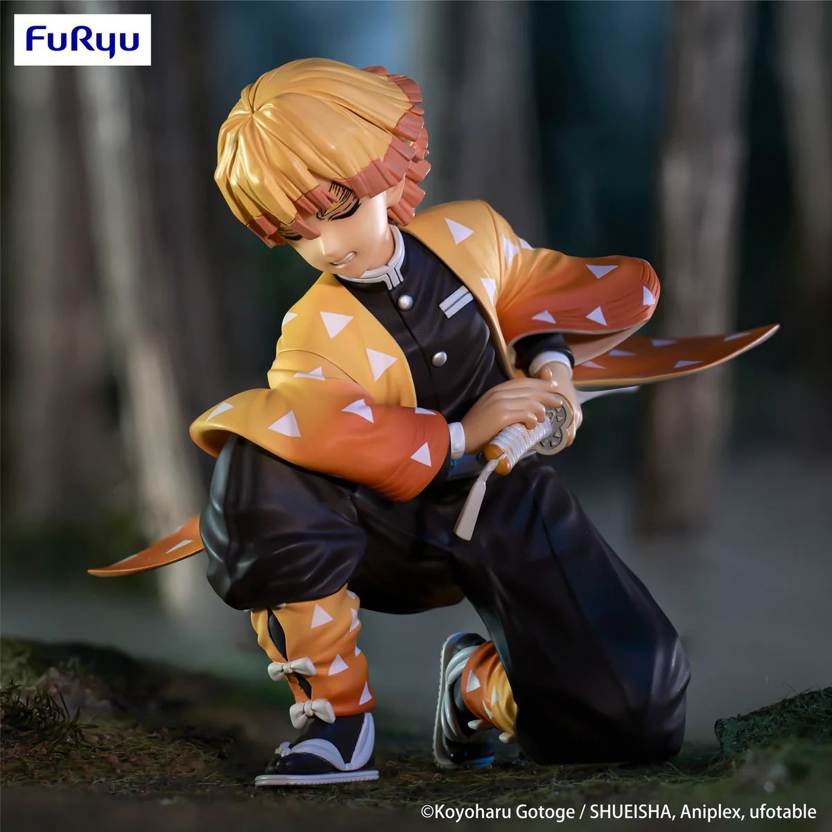 DEMON SLAYER - Agatsuma Zenitsu - Statue 10cm