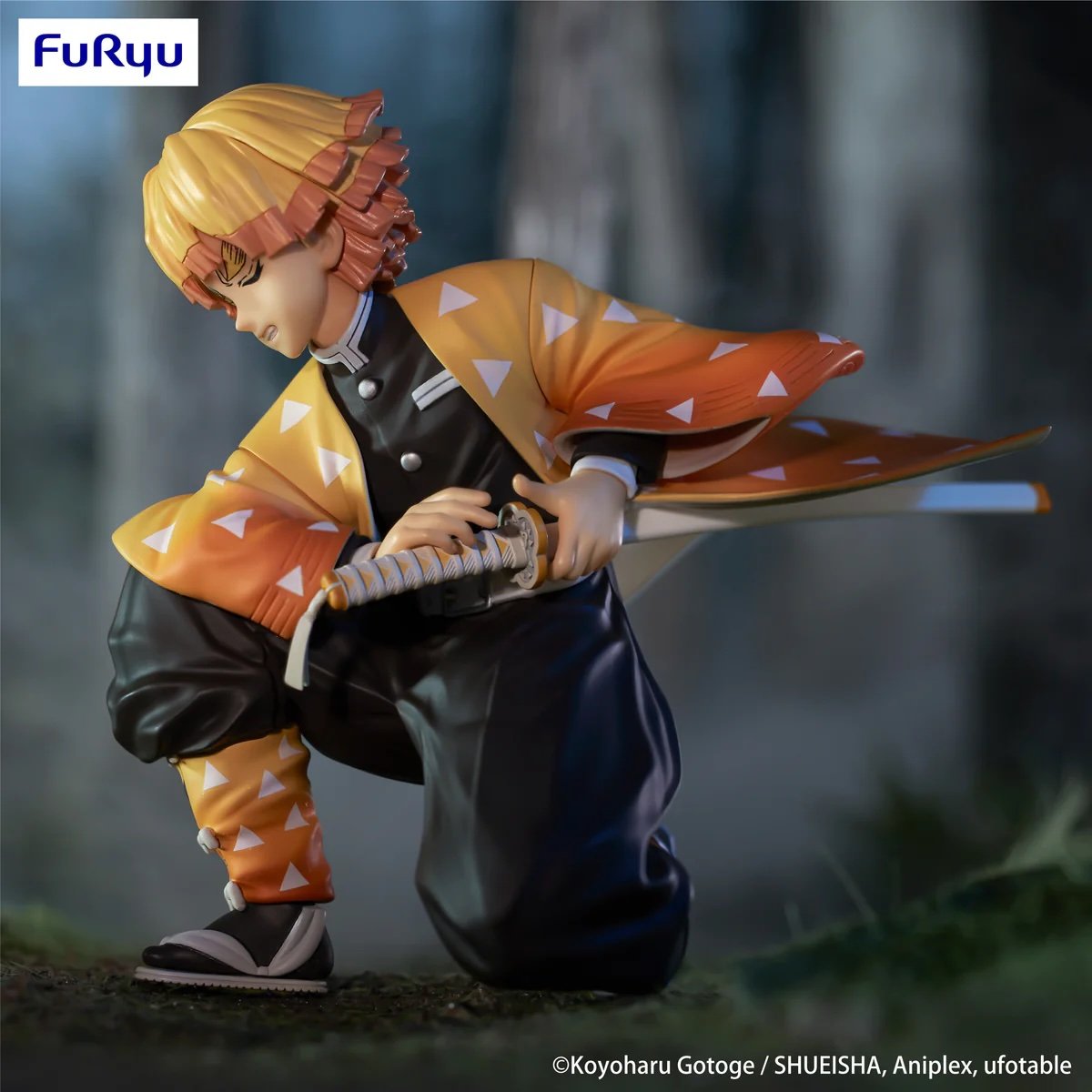 DEMON SLAYER - Agatsuma Zenitsu - Statue 10cm