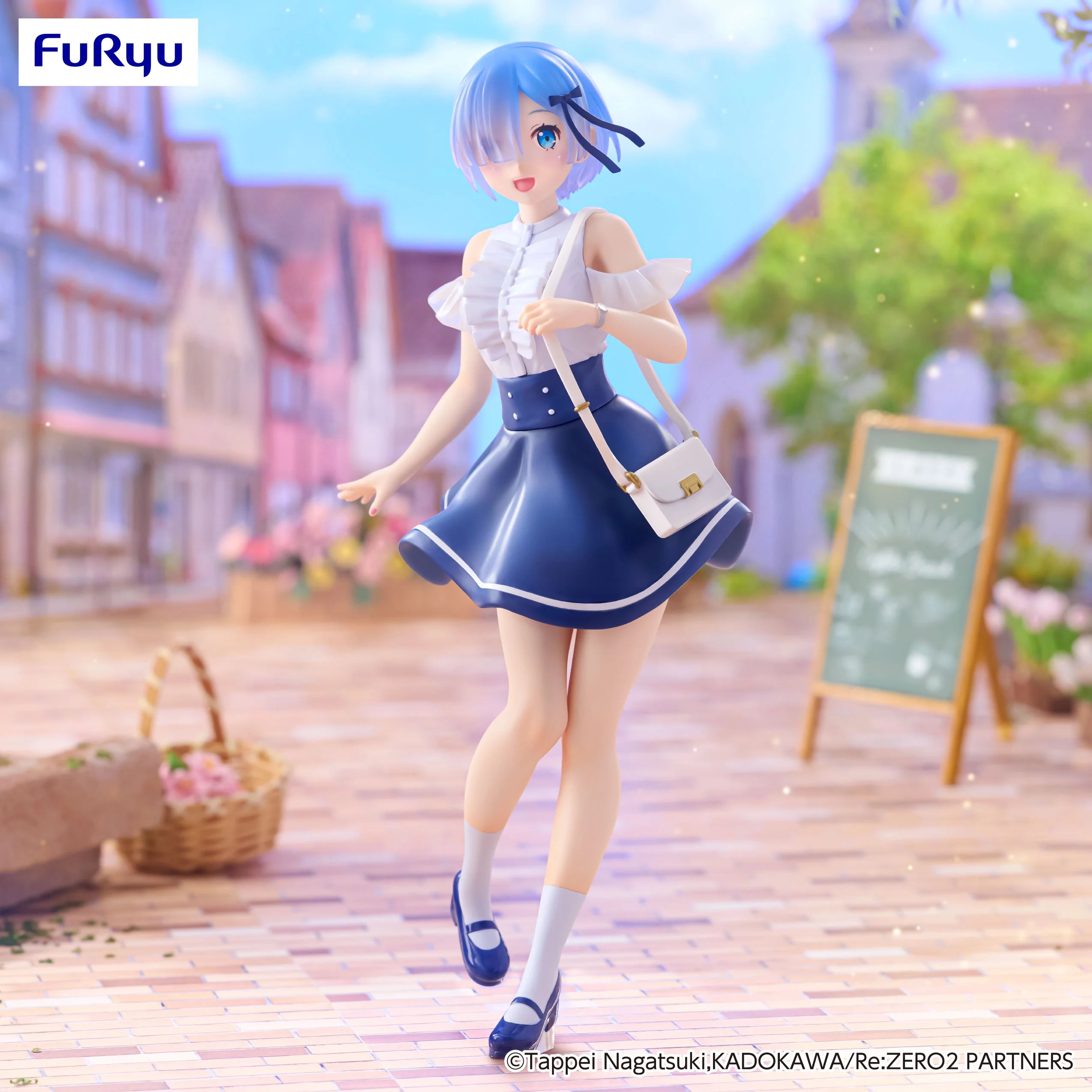 RE ZERO - Rem "Date Plan" - Statue Trio-Try-It 21cm