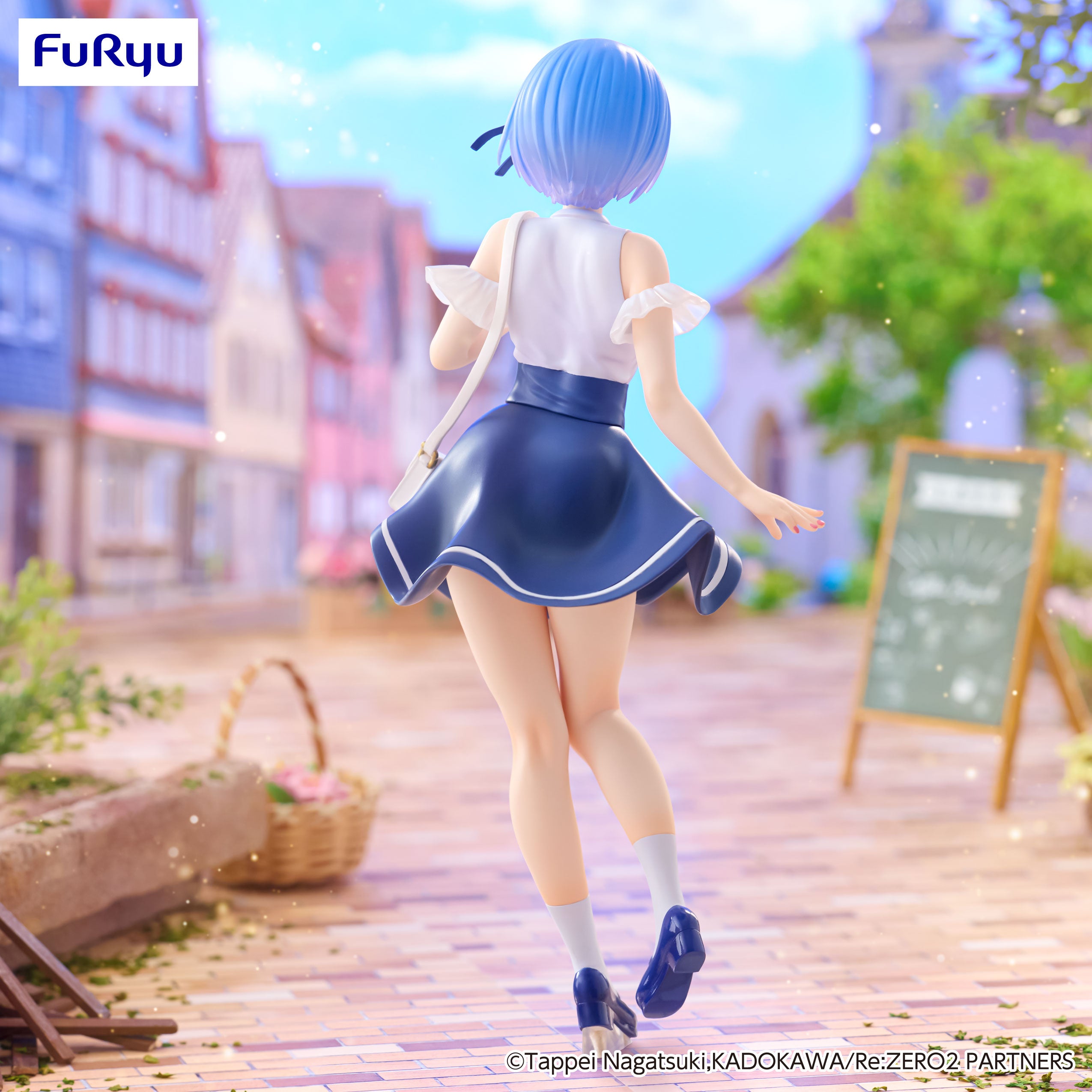 RE ZERO - Rem "Date Plan" - Statue Trio-Try-It 21cm