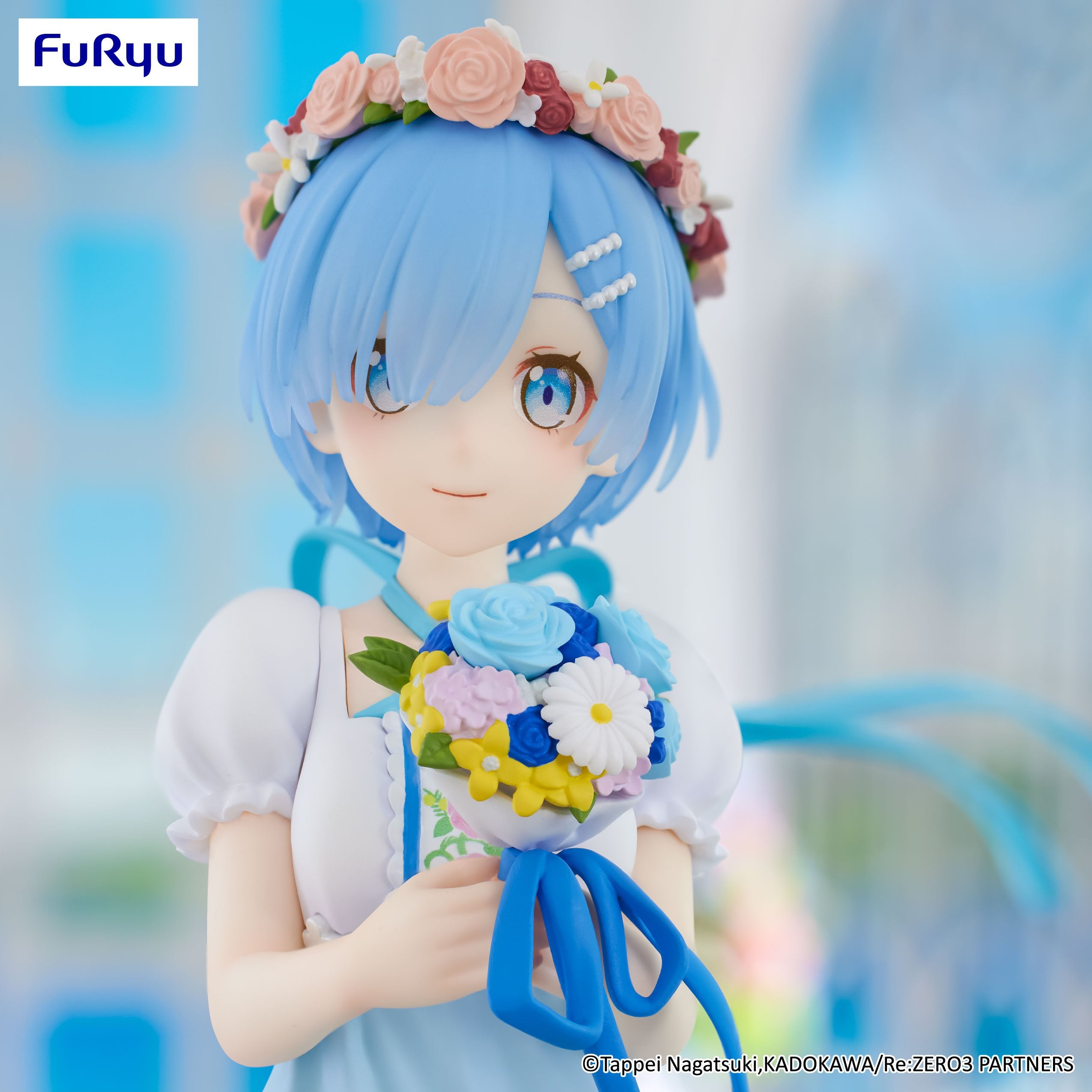 RE ZERO - Rem "Bridesmaid" - Statue Trio-Try-It 21cm