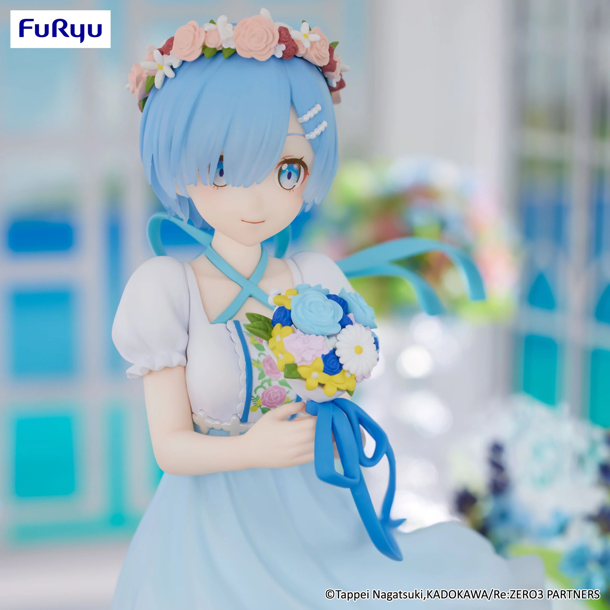 RE ZERO - Rem "Bridesmaid" - Statue Trio-Try-It 21cm