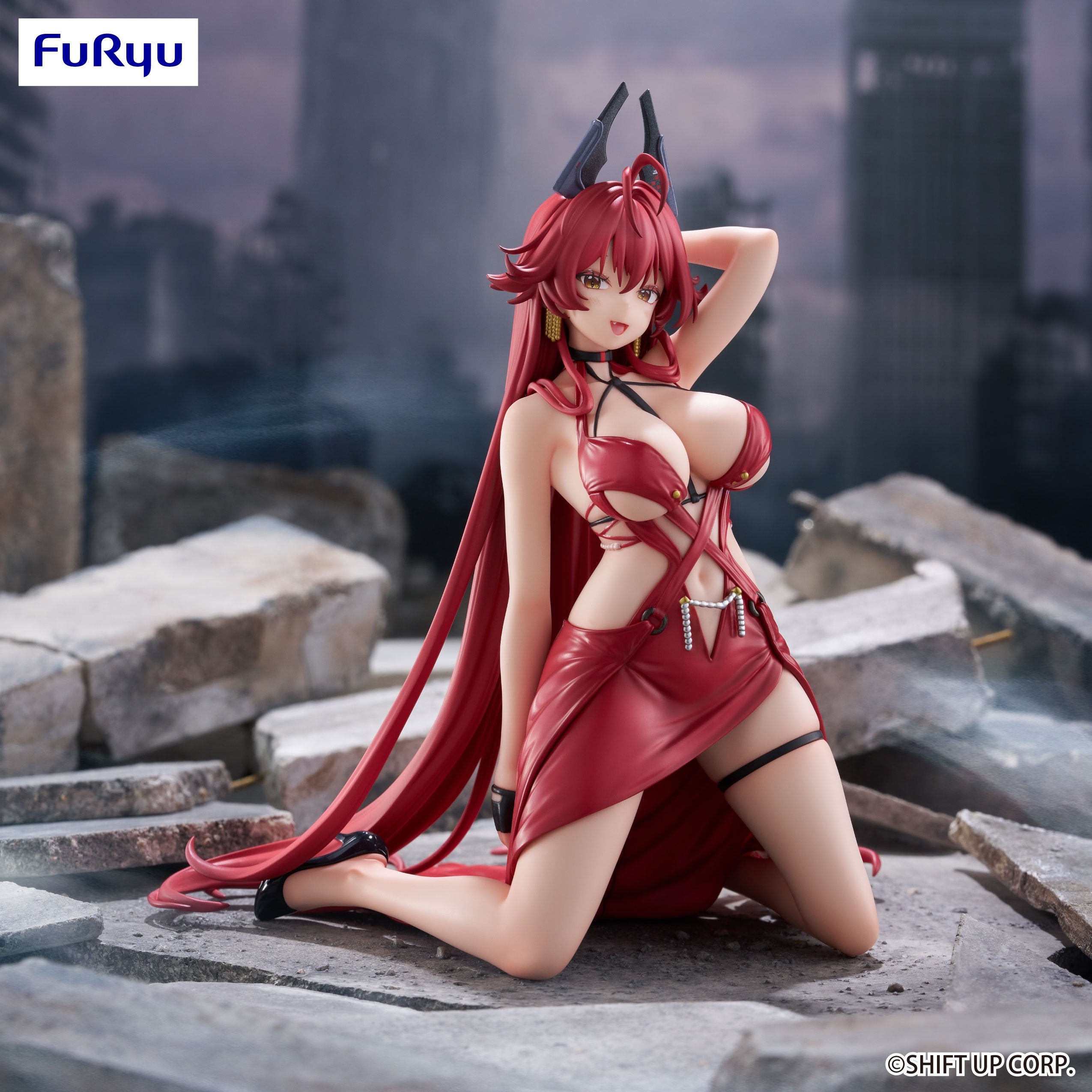 GODESS OF VICTORY NIKKE - Red Hood - Statue Noodle Stopper 12cm