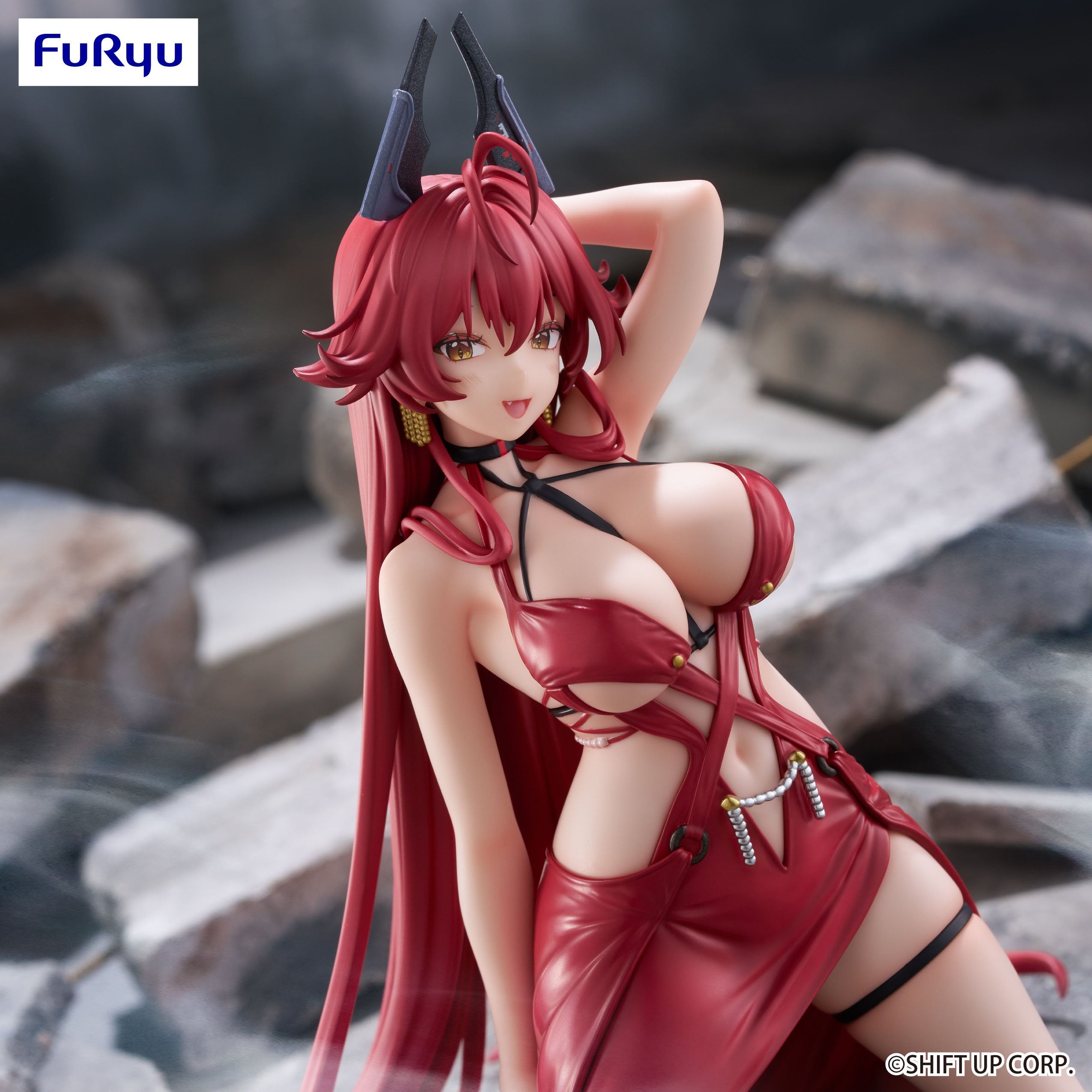 GODESS OF VICTORY NIKKE - Red Hood - Statue Noodle Stopper 12cm