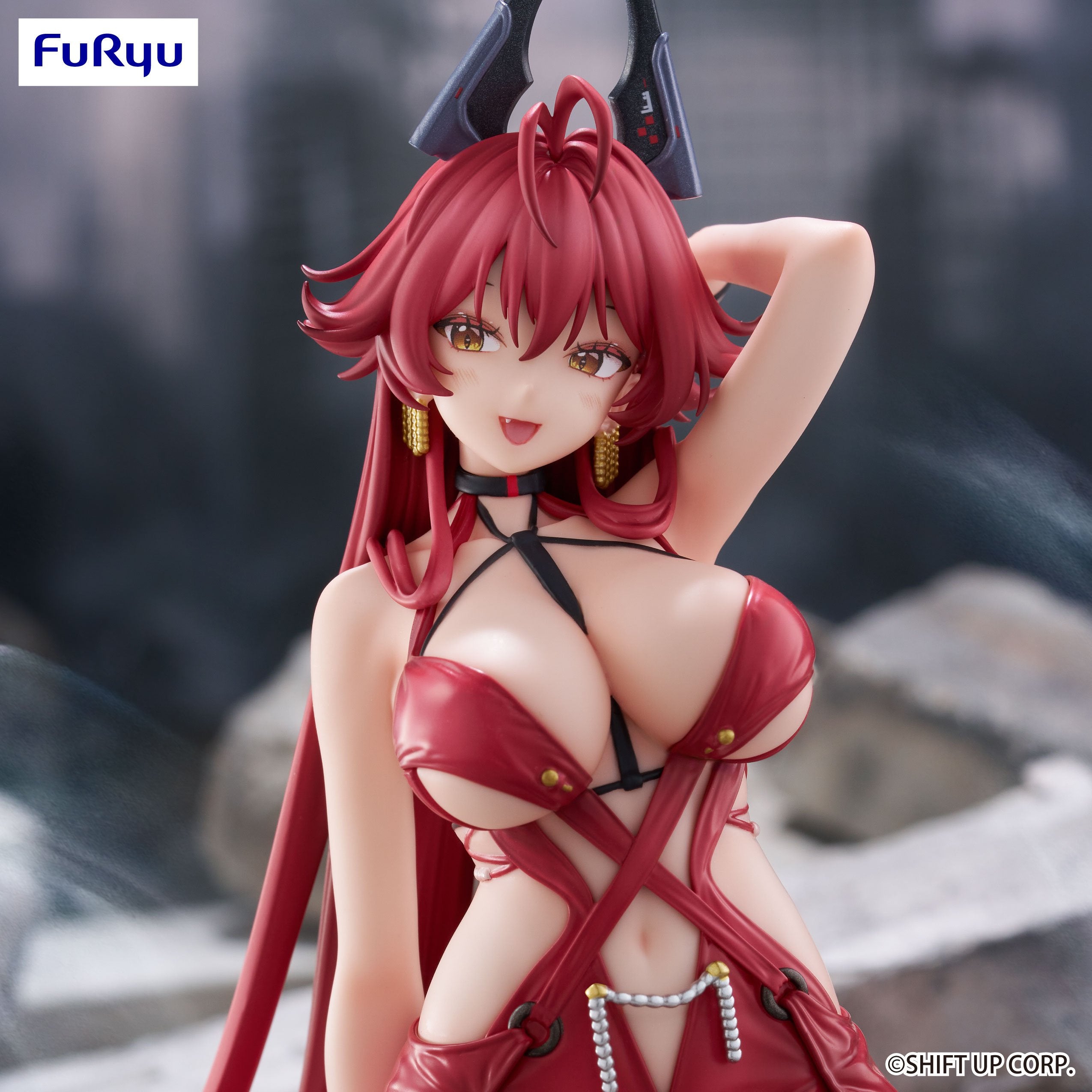 GODESS OF VICTORY NIKKE - Red Hood - Statue Noodle Stopper 12cm