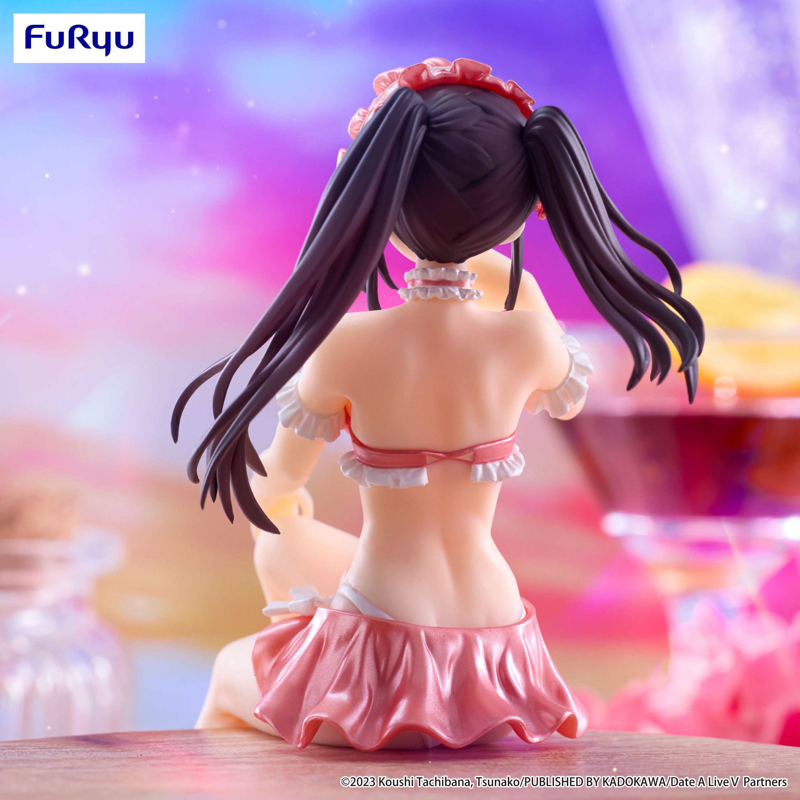 DATE A LIVE V - Kurumi Tokisaki - Statue Noodle Stopper 15cm