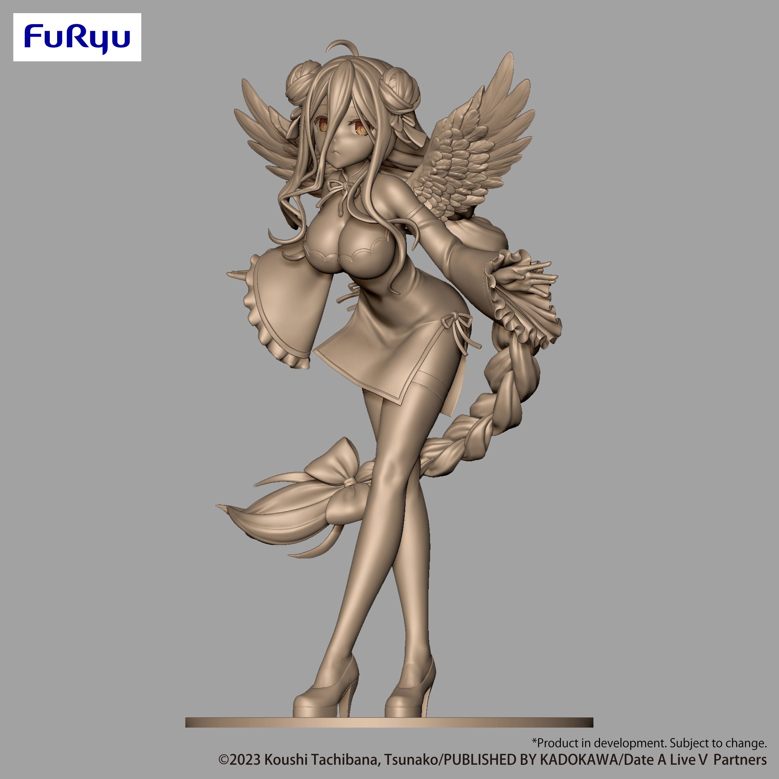 DATE A LIVE V - Mukuro Hoshimiya - Statue BiCute Pure 21cm