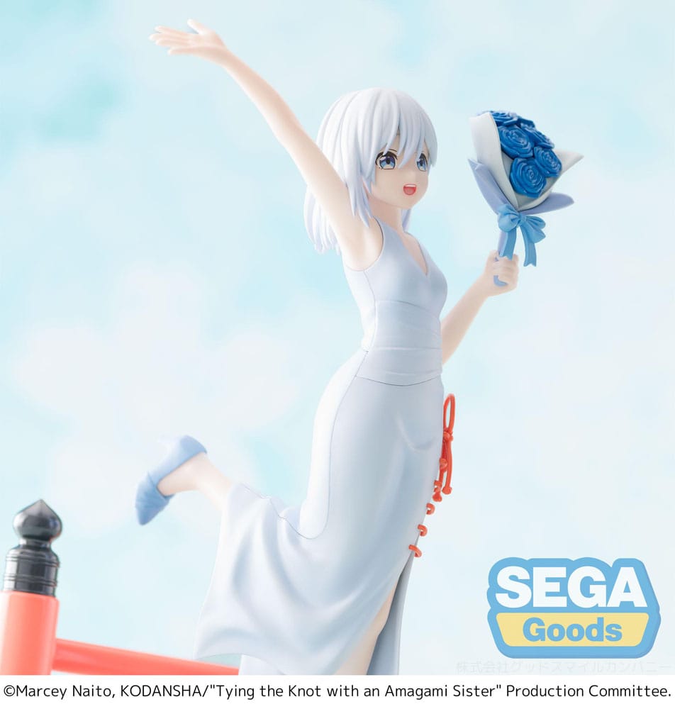 TYING THE KNOT WITH AN AMAGAMI SISTER - Asahi - Statue Luminasta 18cm