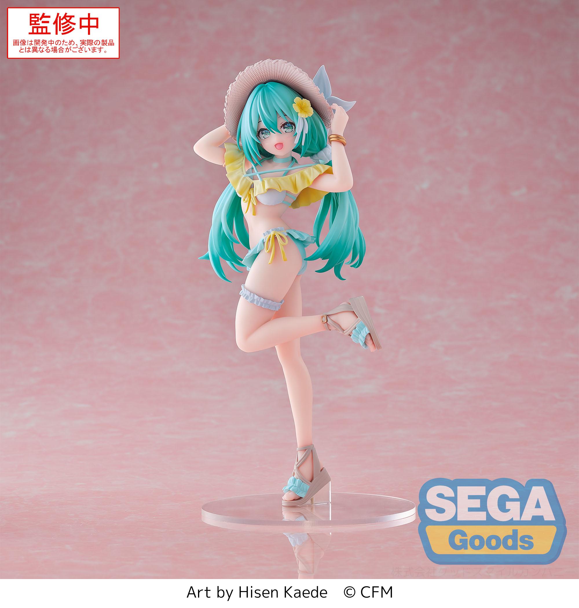 HATSUNE MIKU - Miku "Conceptual Series" - Statue Luminasta 21cm