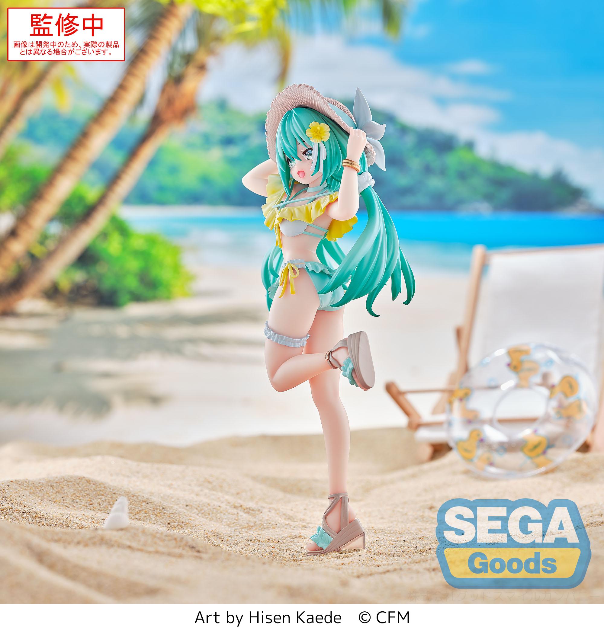HATSUNE MIKU - Miku "Conceptual Series" - Statue Luminasta 21cm