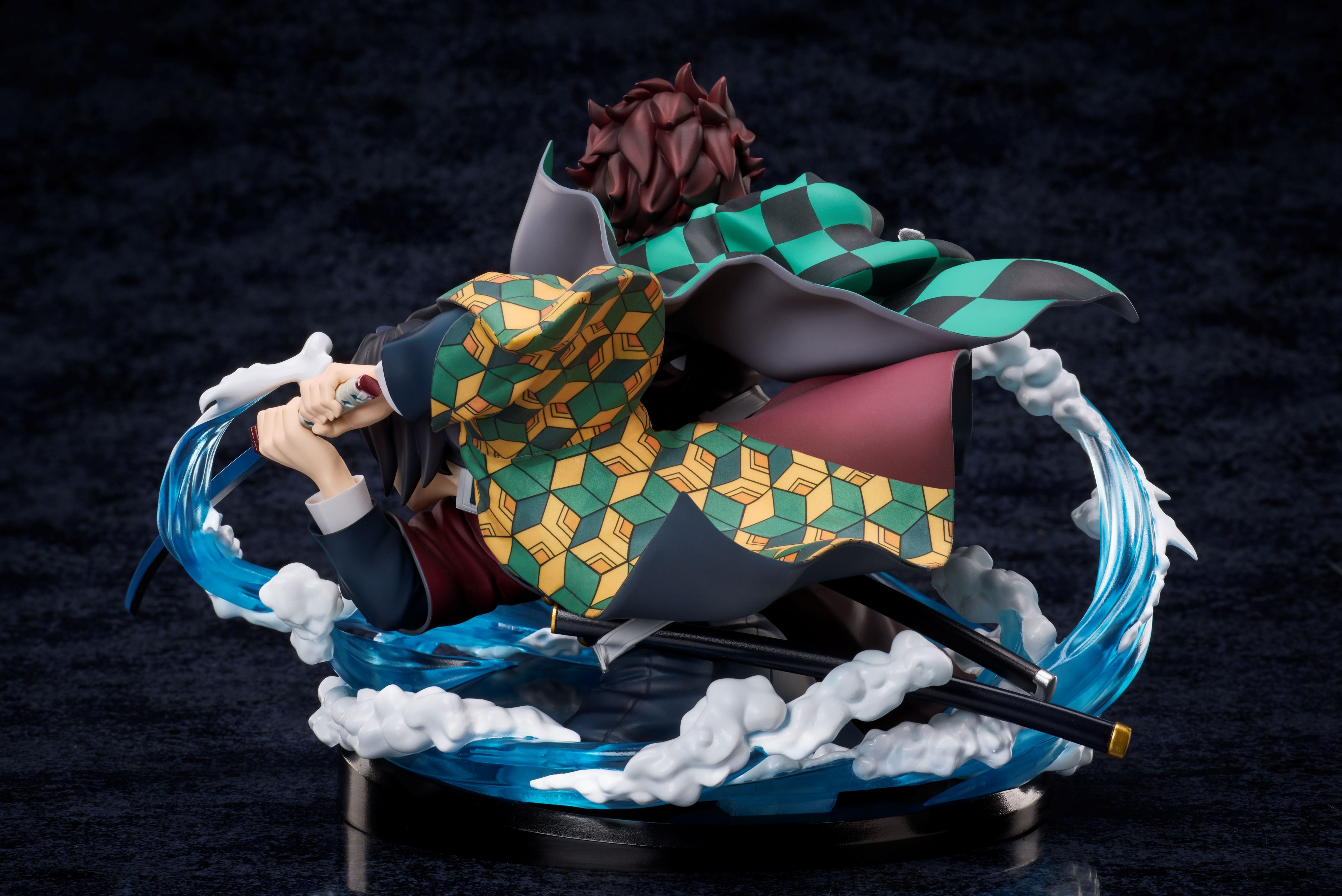 DEMON SLAYER - Tanjiro & Giyuu - Statue 13cm