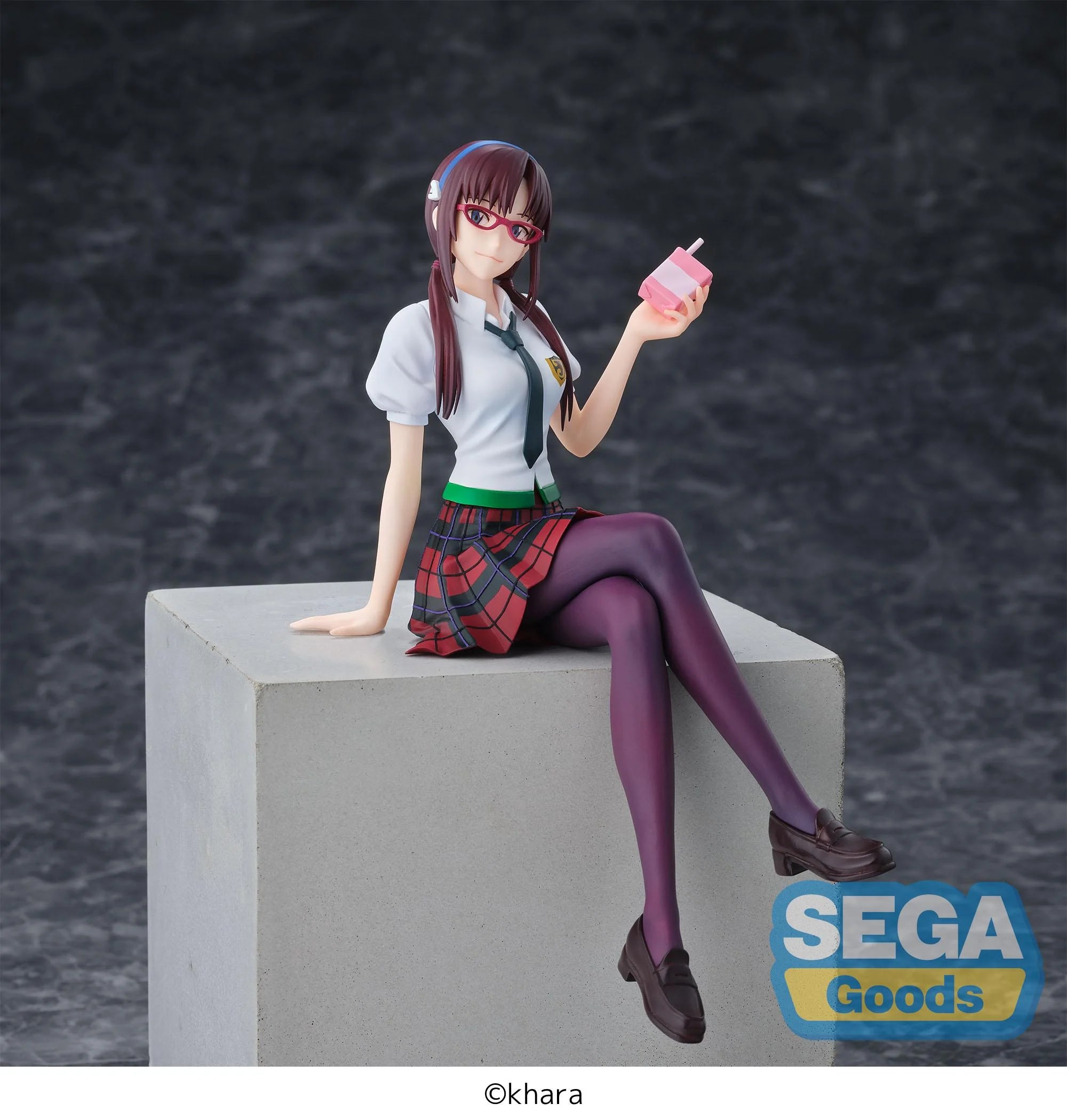 EVANGELION - Mari Makinami "Illustrious" - Statue PM Perching 14cm