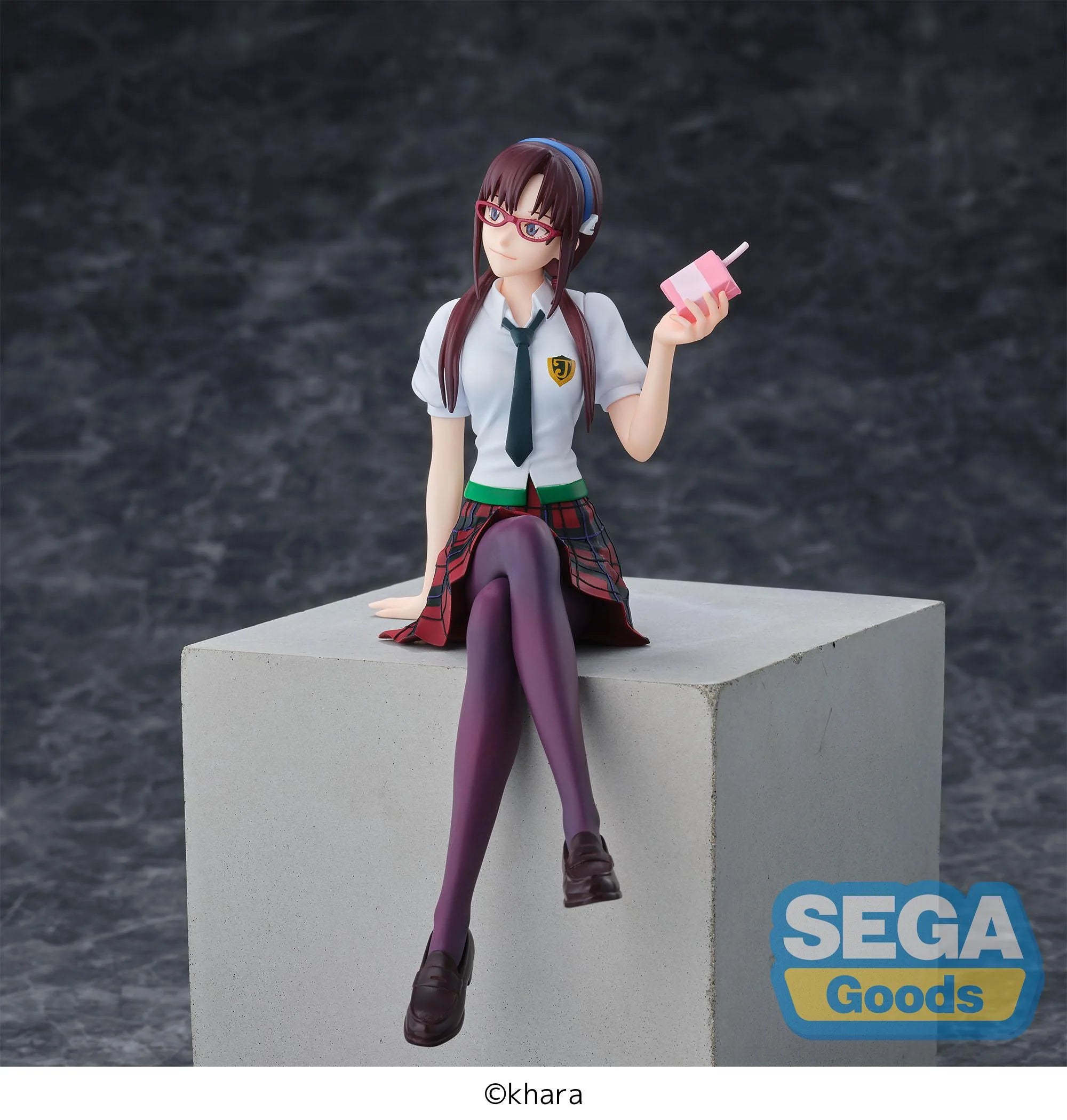 EVANGELION - Mari Makinami "Illustrious" - Statue PM Perching 14cm