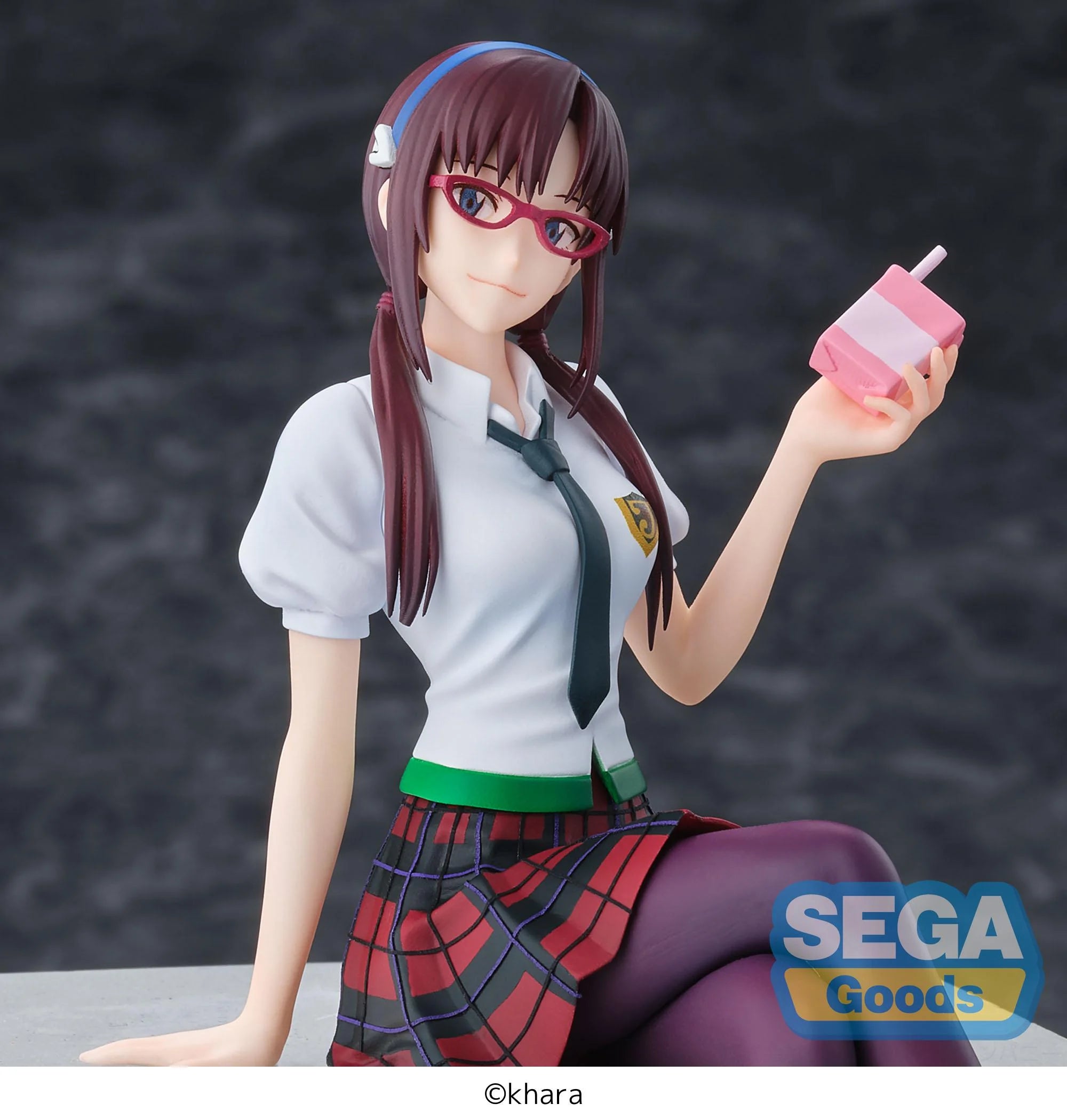 EVANGELION - Mari Makinami "Illustrious" - Statue PM Perching 14cm
