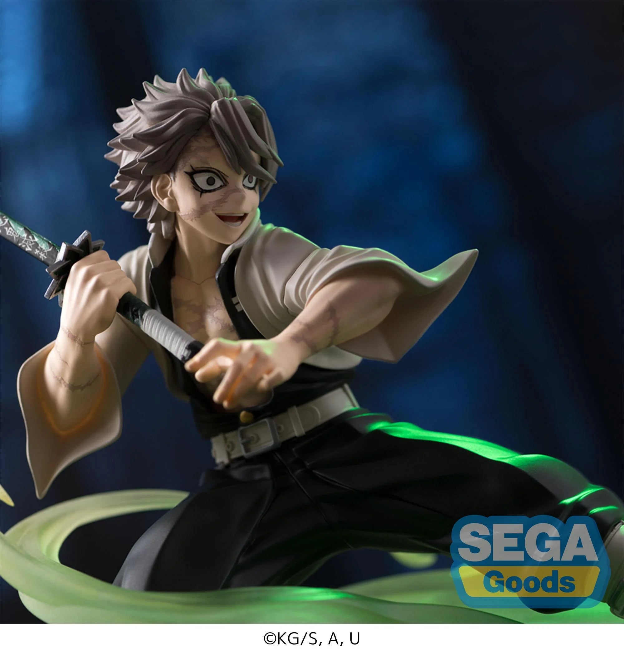DEMON SLAYER - Sanemi Shinazugawa - Figure Xross Link 12cm