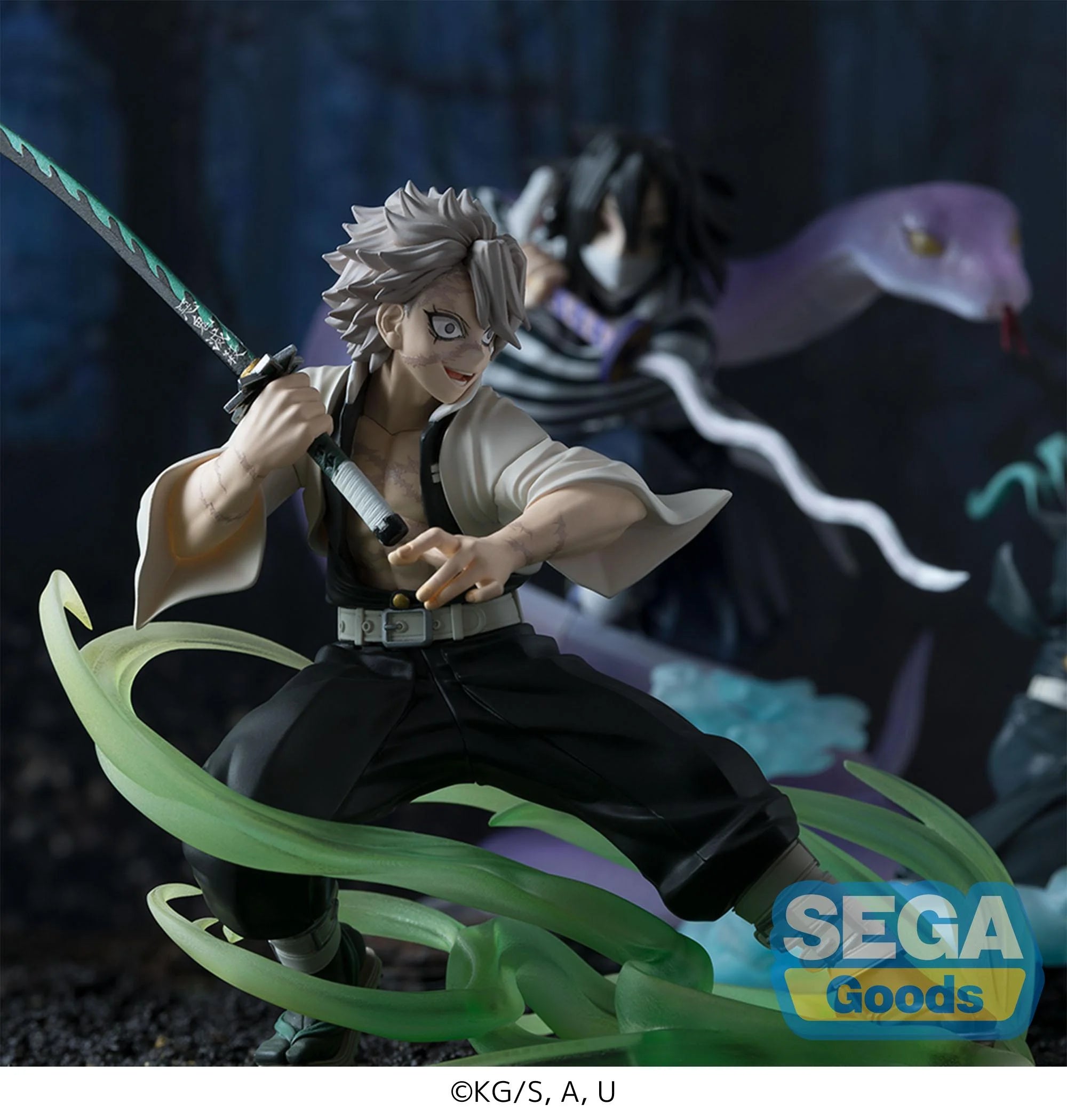 DEMON SLAYER - Sanemi Shinazugawa - Figure Xross Link 12cm