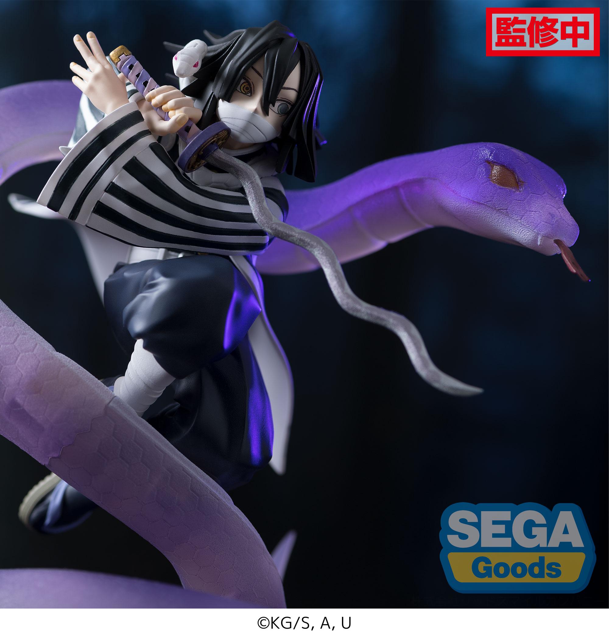 DEMON SLAYER - Obanai Iguro - Figure Xross Link 14cm