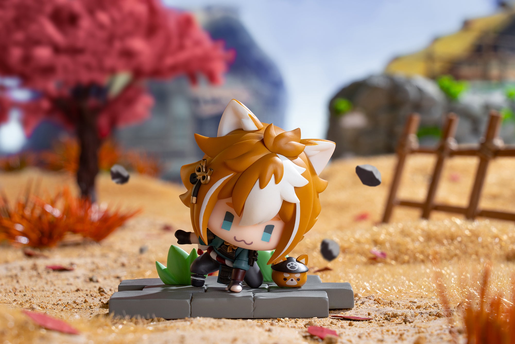 GENSHIN IMPACT - Gallant statues of battlefield - 6 Figure Set 10cm