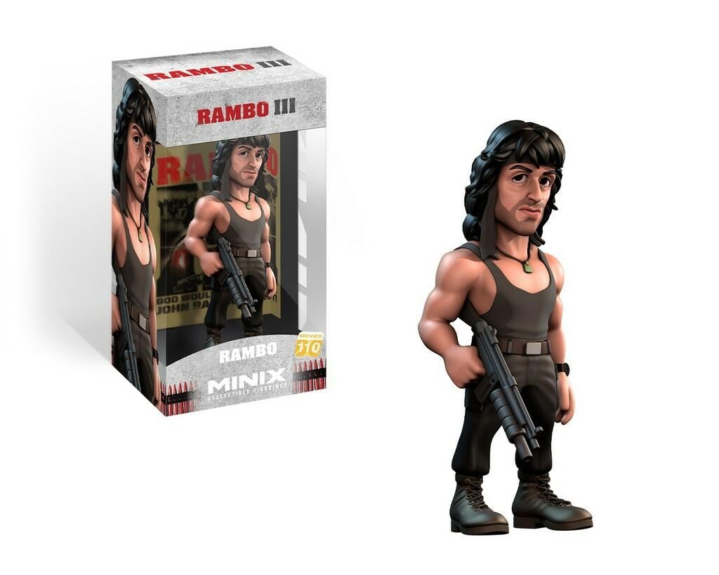 RAMBO 3 - Rambo in T-Shirt - Figure Minix # 12cm