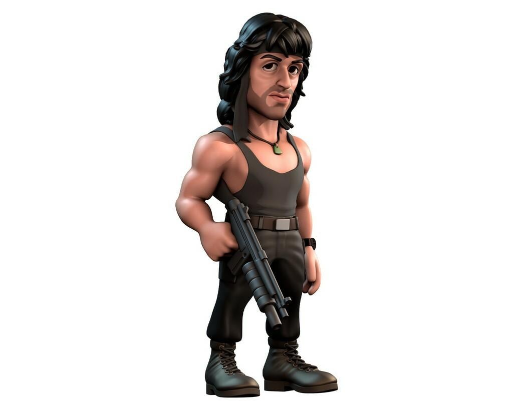 RAMBO 3 - Rambo in T-Shirt - Figure Minix # 12cm