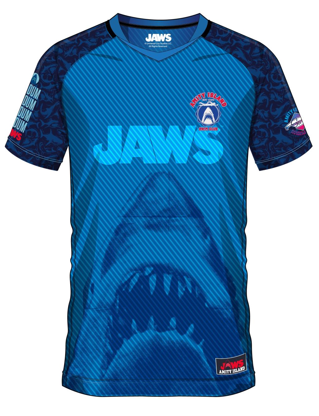 LES DENTS DE LA MER - Amity Island 75 - Maillot de Foot Homme (XL)