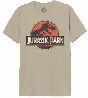 JURASSIC PARK - Grunge logo jurassic - T-Shirt Men (XL)