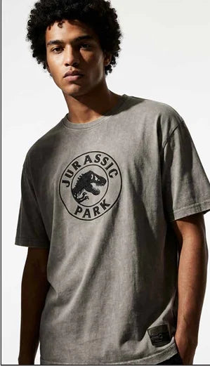 JURASSIC PARK - Logo - T-Shirt Oversize (L)