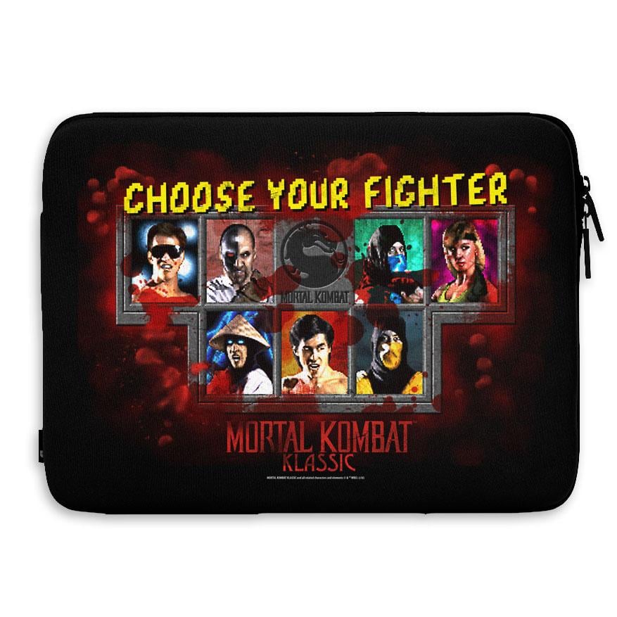 MORTAL KOMBAT - Laptop Sleeve 15 Inch - Choose Your Fighter