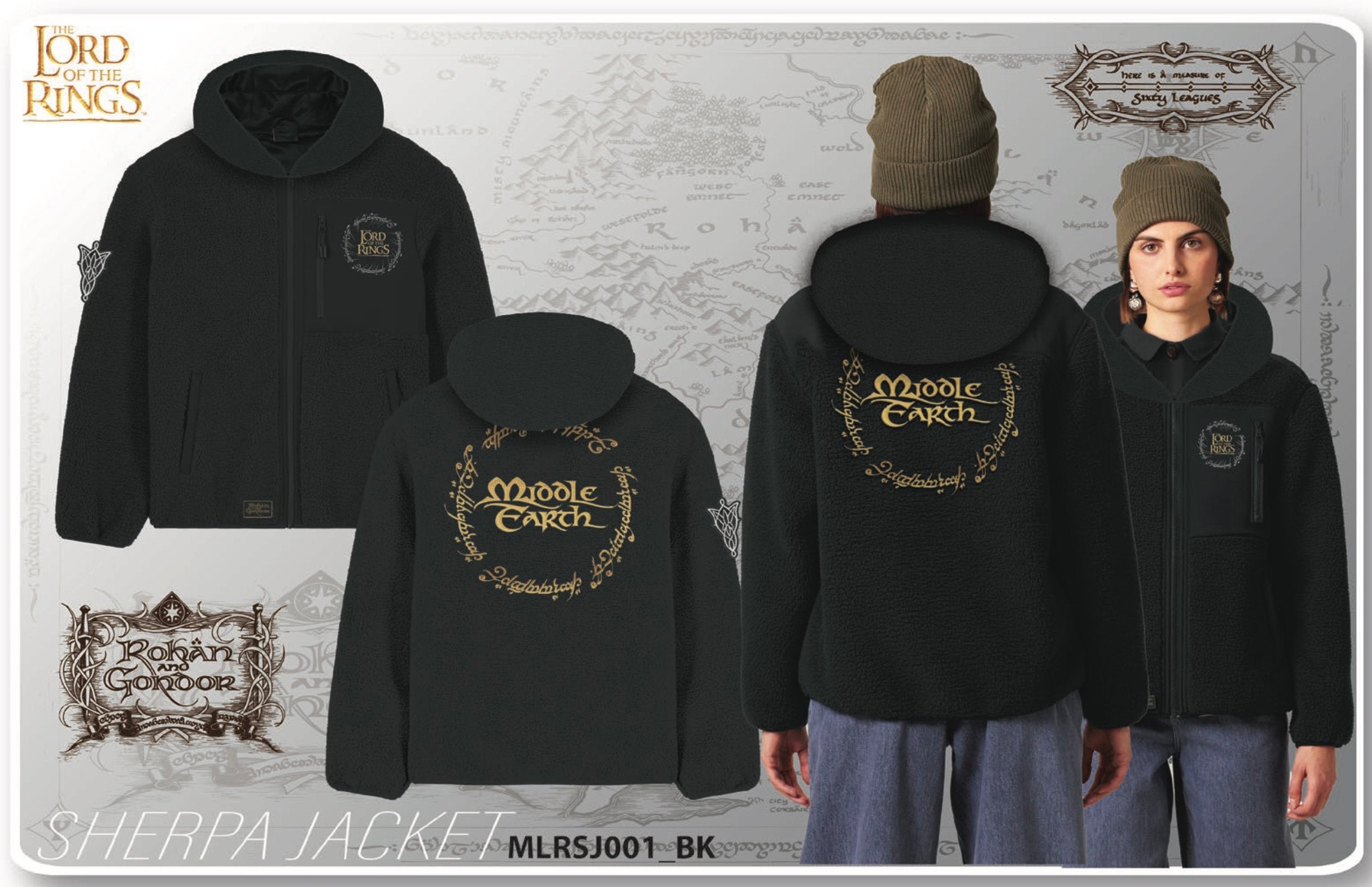 LORD OF THE RINGS - Middle-Earth - Sherpa Jacket (XXL)
