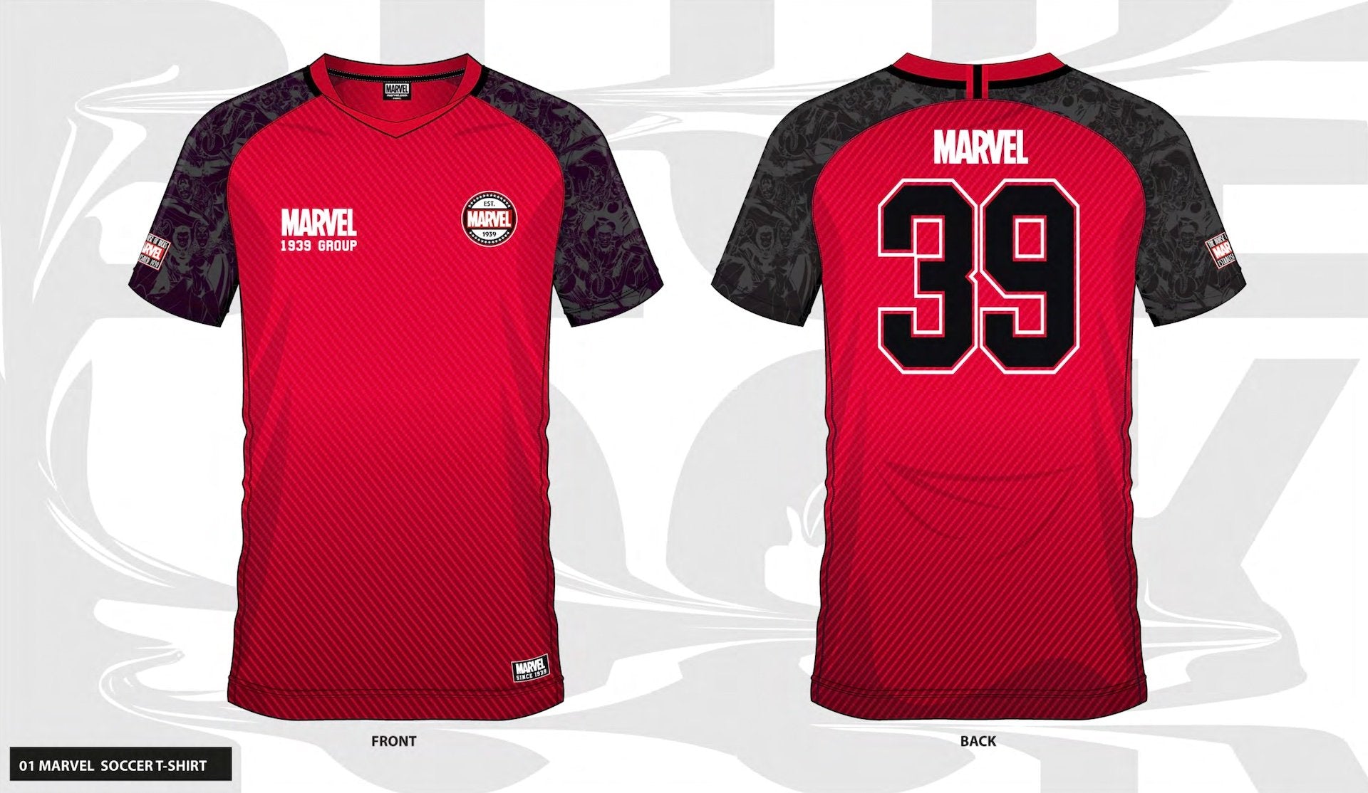 MARVEL - Marvel 1939 Group - Soccer Jersey Men (L)