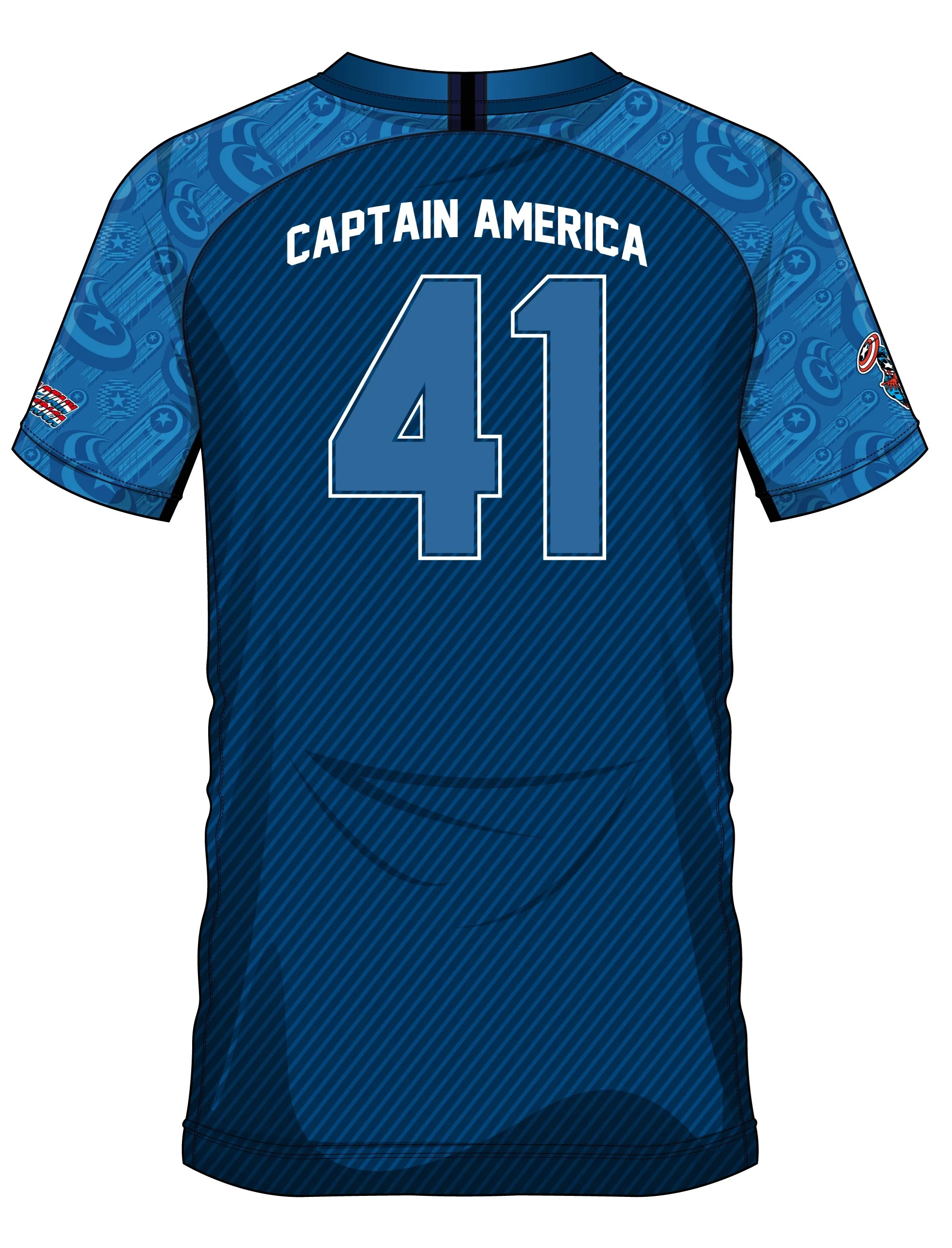 MARVEL - Captain America 41 - Soccer Jersey Men (L)