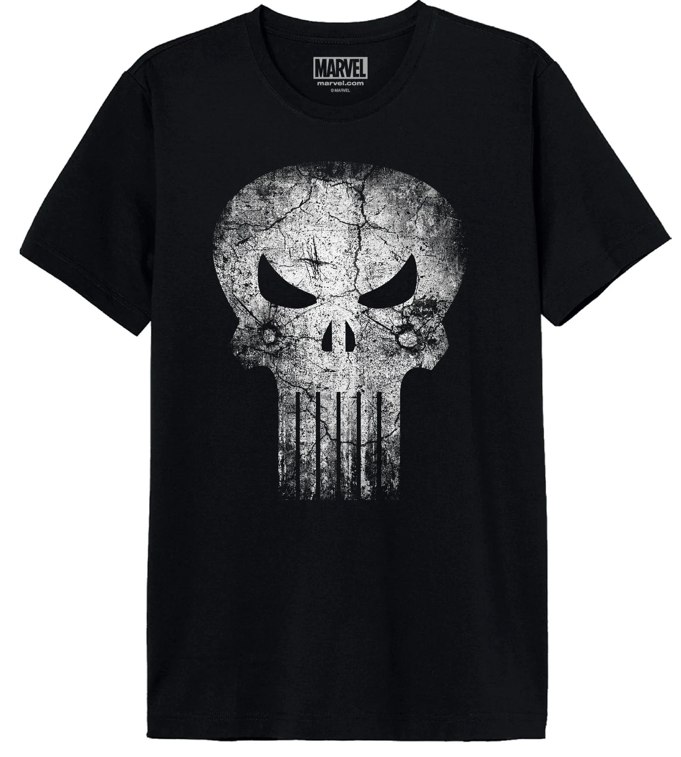 MARVEL - Punisher Skull Distress - T-Shirt Men (XL)